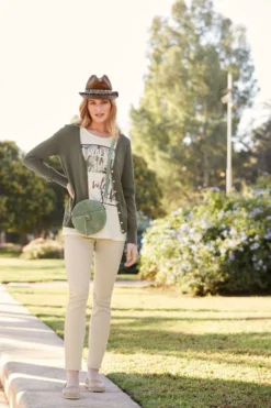 Feinstrickjacke im Cardigan-Style
