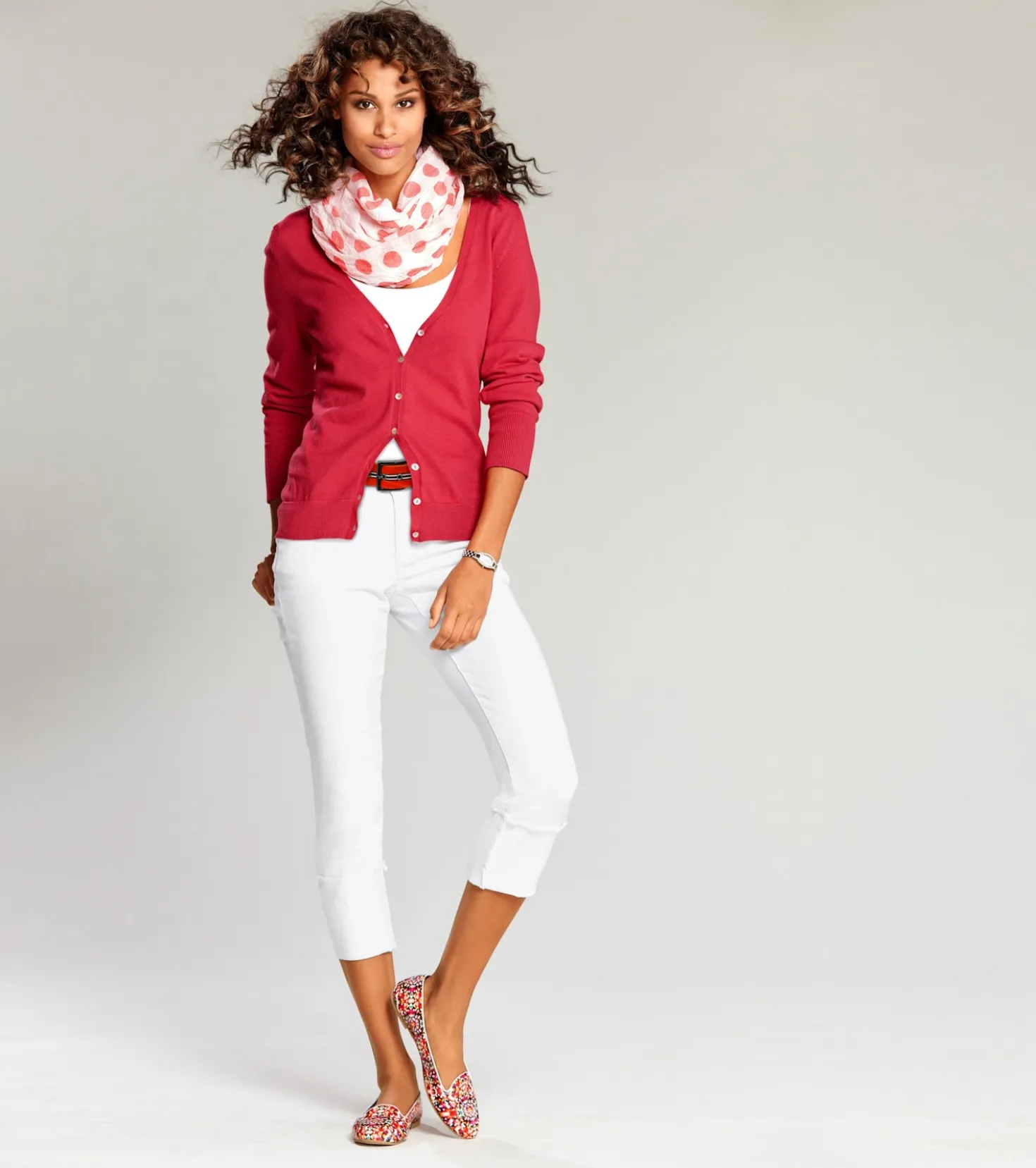 Feinstrickjacke im Cardigan-Style