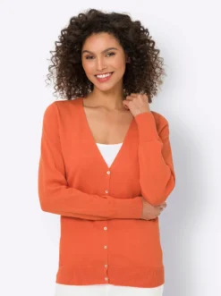 Feinstrickjacke im Cardigan-Style