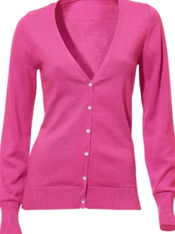 Feinstrickjacke im Cardigan-Style