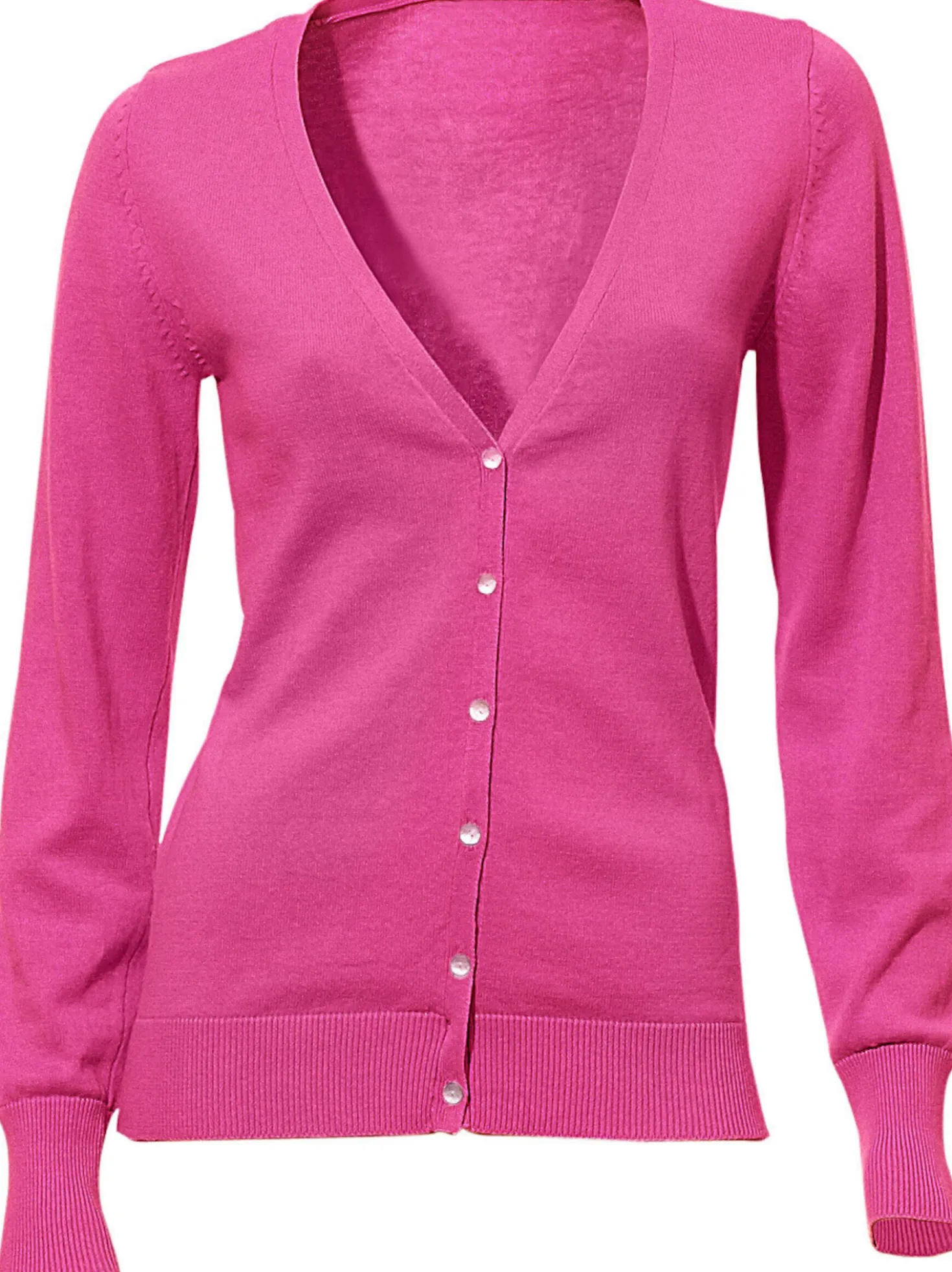 Feinstrickjacke im Cardigan-Style