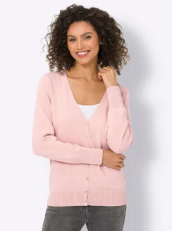 Feinstrickjacke im Cardigan-Style