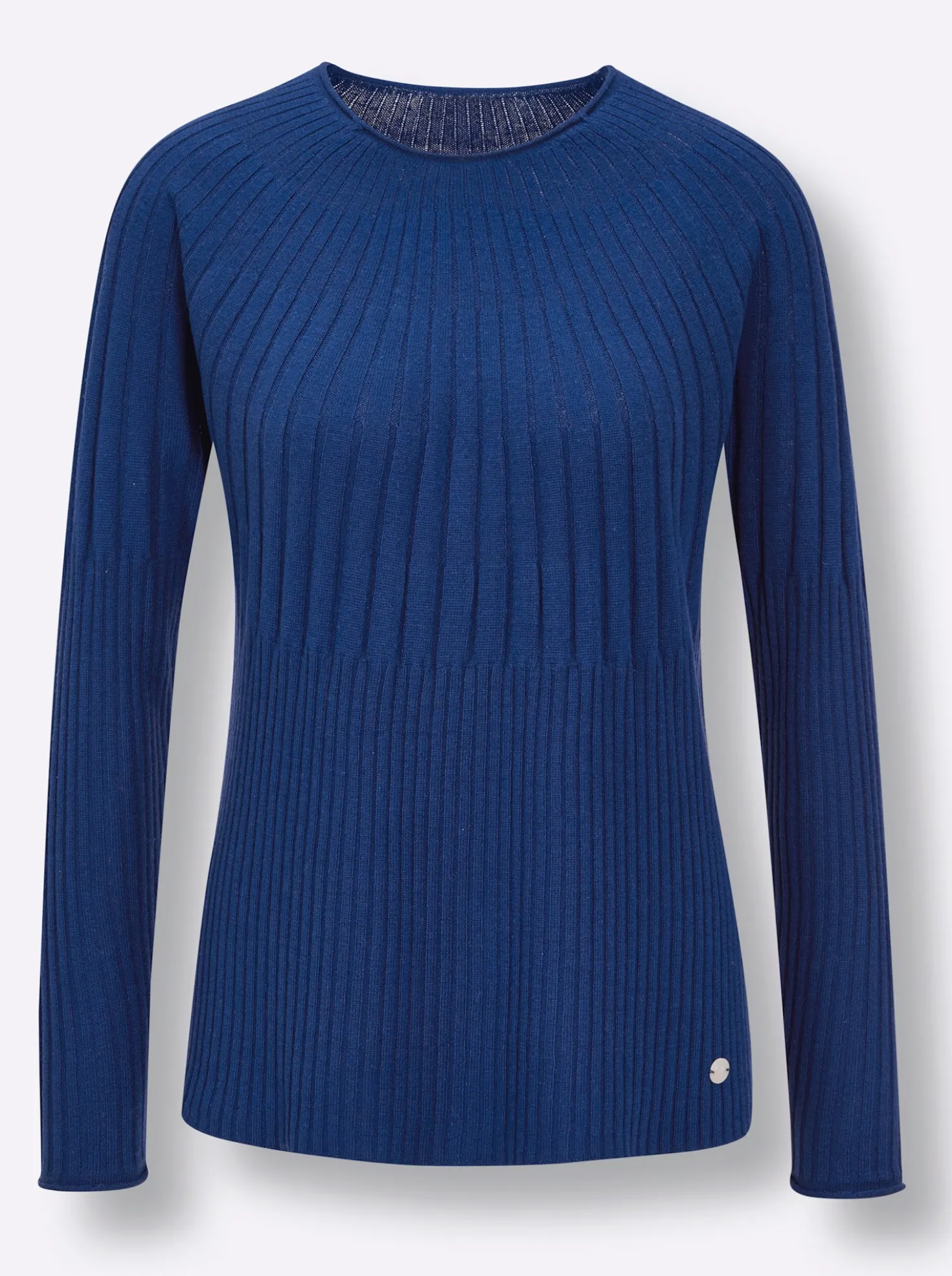 Feinstrickpullover mit Raglan-Ärmeln