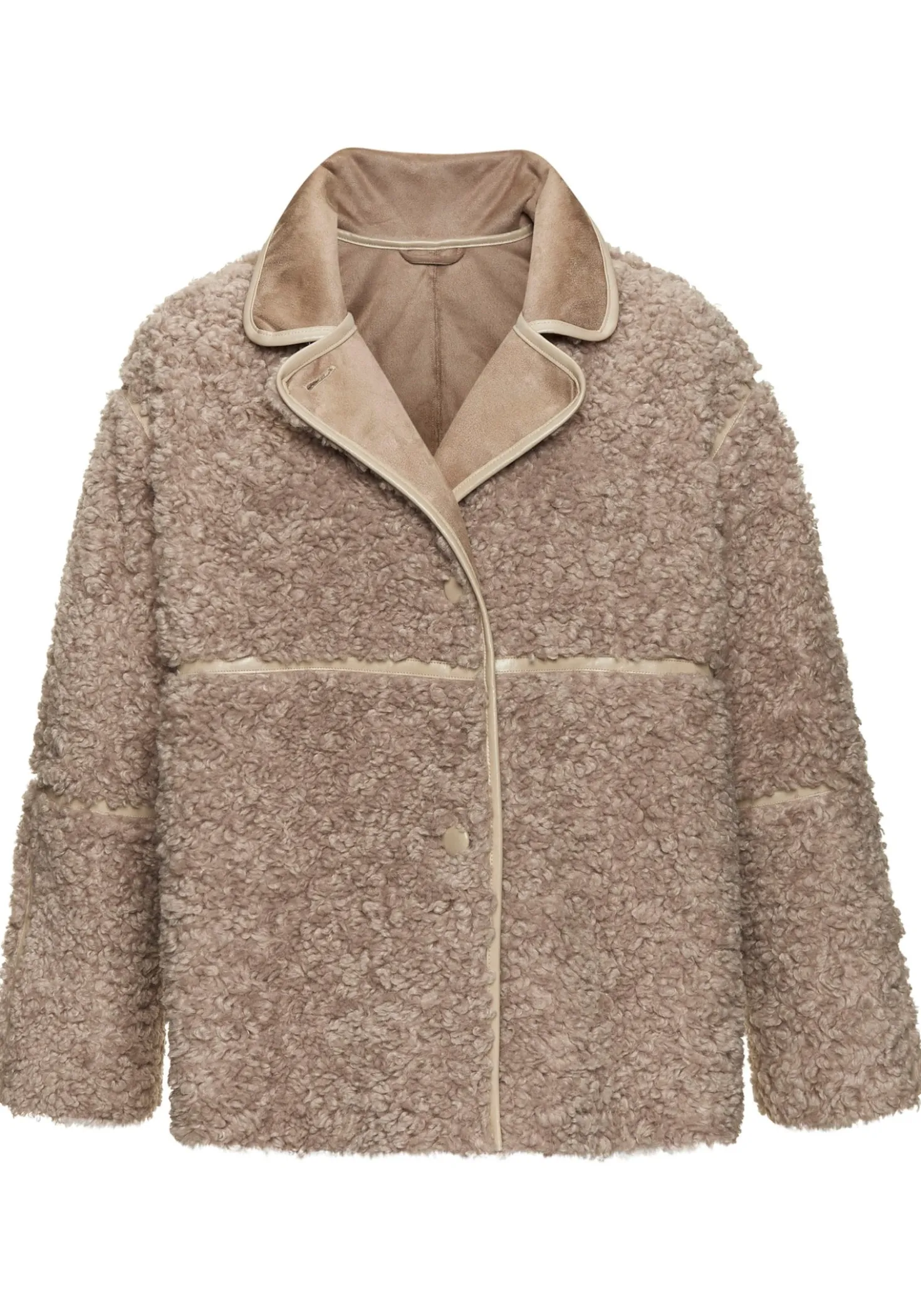 Fellimitatjacke