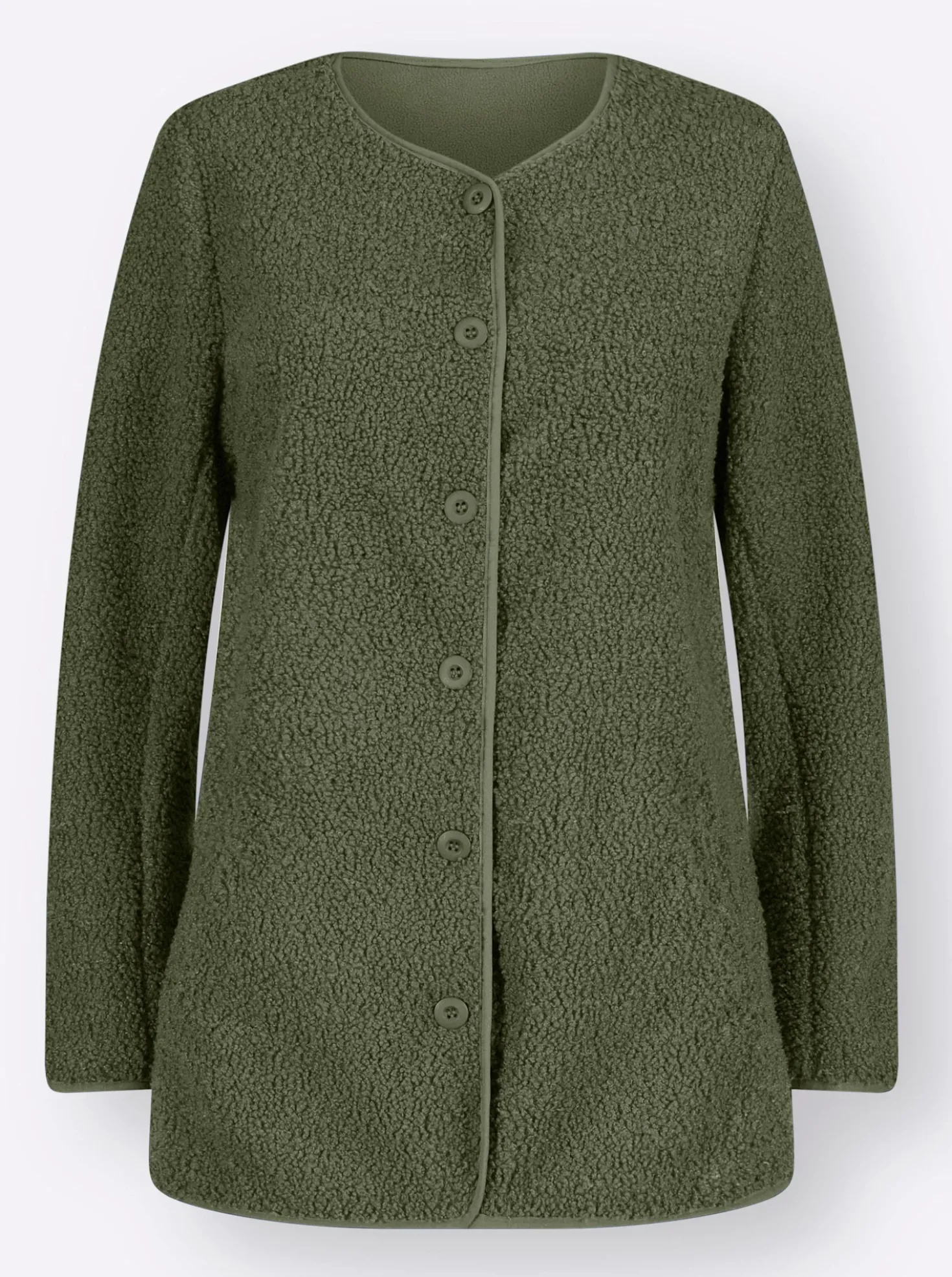 Fleecejacke in Teddy-Qualität