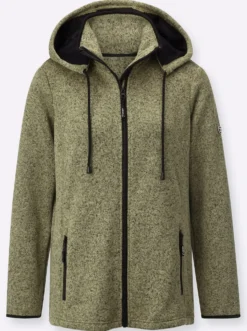 Fleecejacke mit Antipilling-Ausrüstung