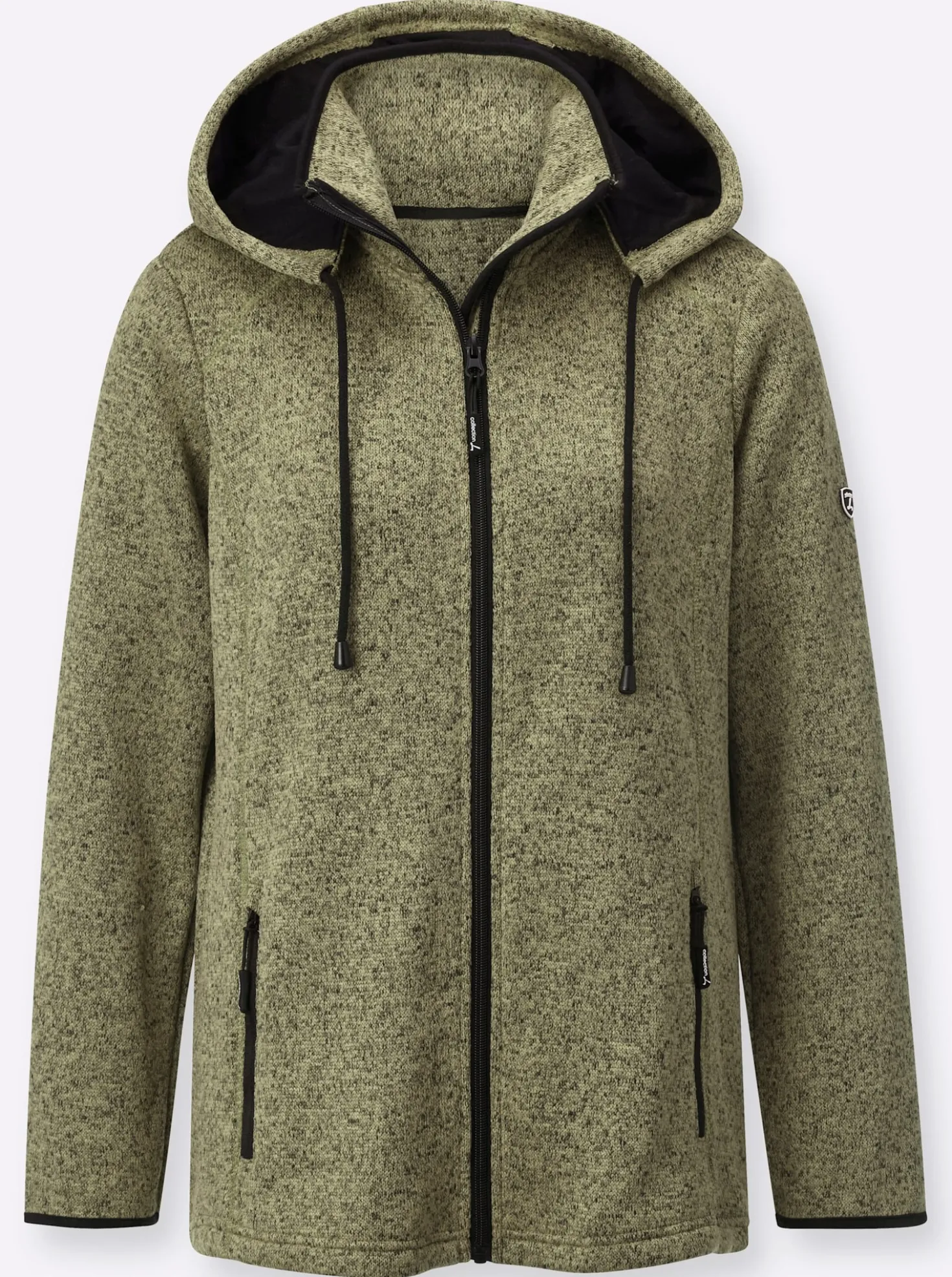 Fleecejacke mit Antipilling-Ausrüstung