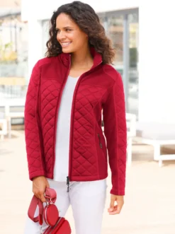 Fleecejacke mit Reißverschluss-Taschen