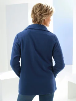Fleecejacke mit 2-Wege-Reißverschluss