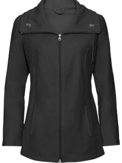Fleecejacke mit 2-Wege-Reißverschluss