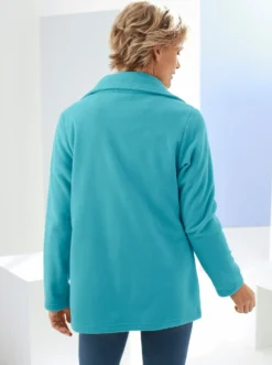 Fleecejacke mit 2-Wege-Reißverschluss