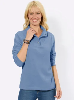 Fleeceshirt mit Antipilling-Ausrüstung