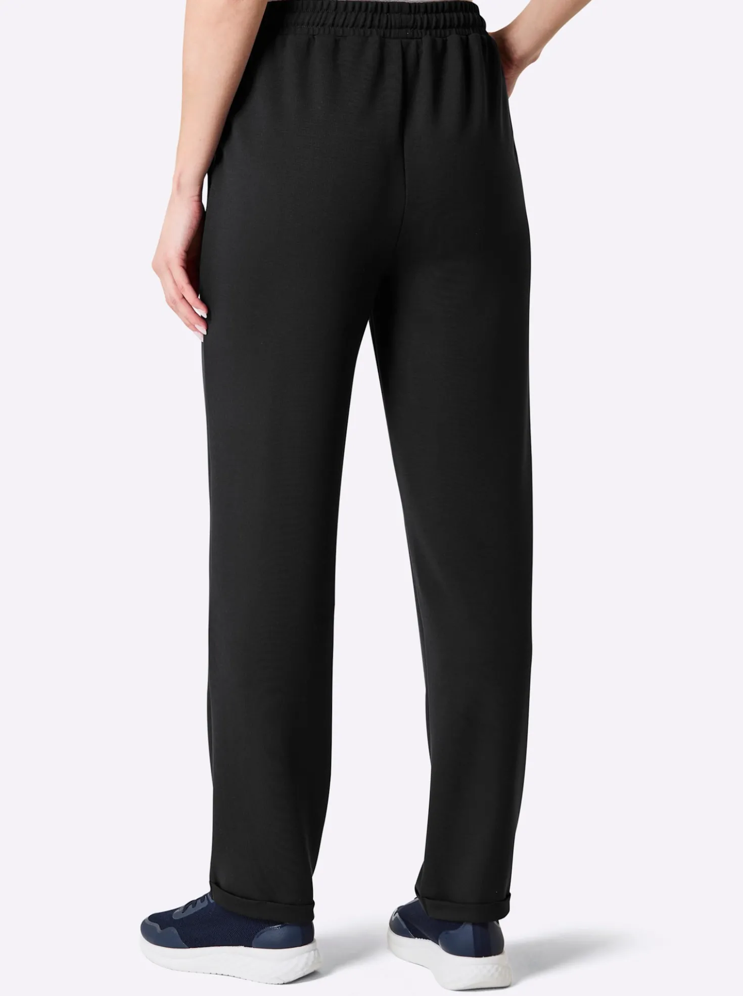 Freizeithose mit Aufschlag