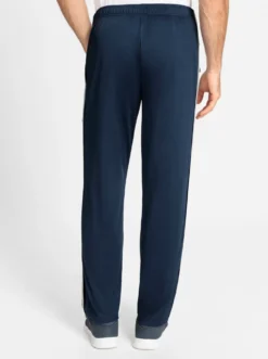 Freizeithose mit seitlicher Druckknopfleiste