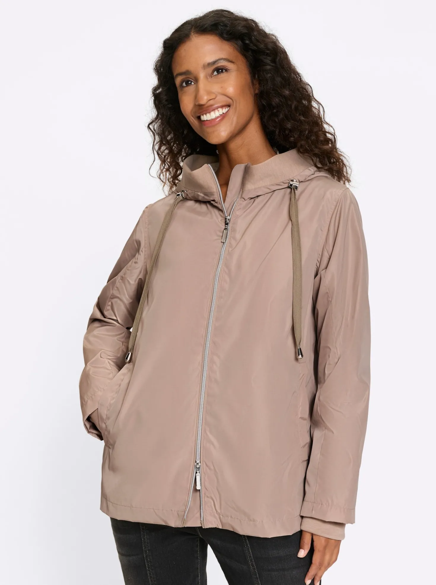 Freizeitjacke mit Kapuze