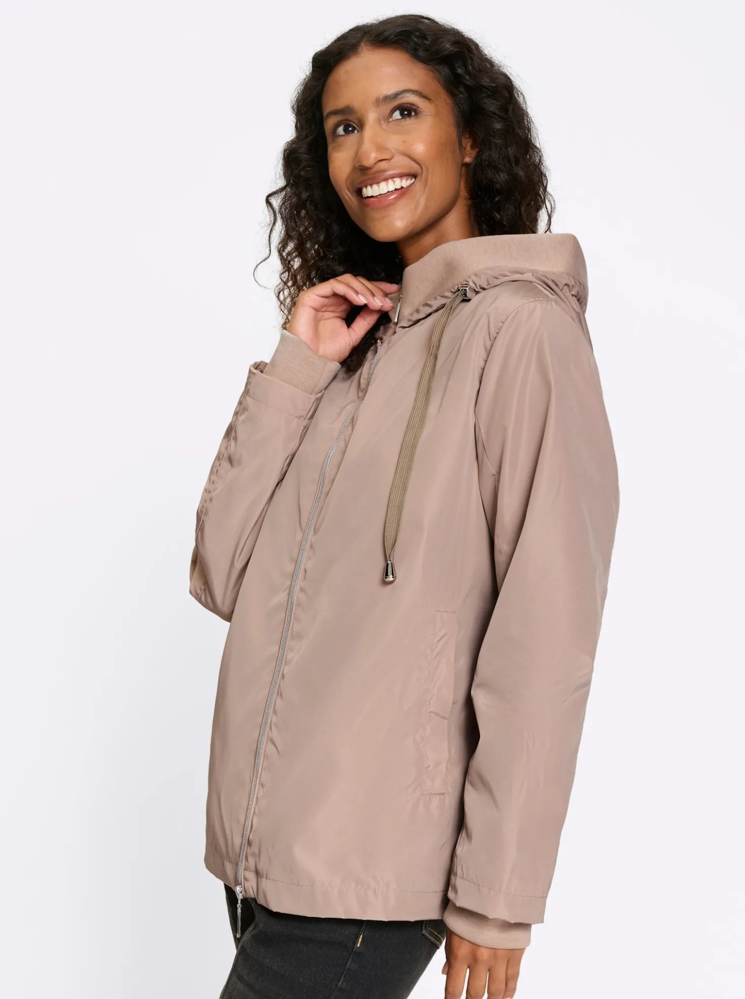 Freizeitjacke mit Kapuze