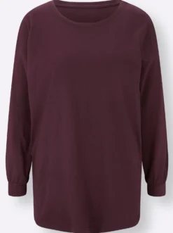 Freizeitshirt mit weiten Ärmeln