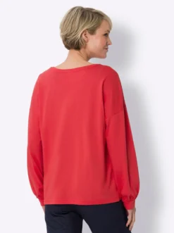 Freizeitshirt mit weiten Ärmeln