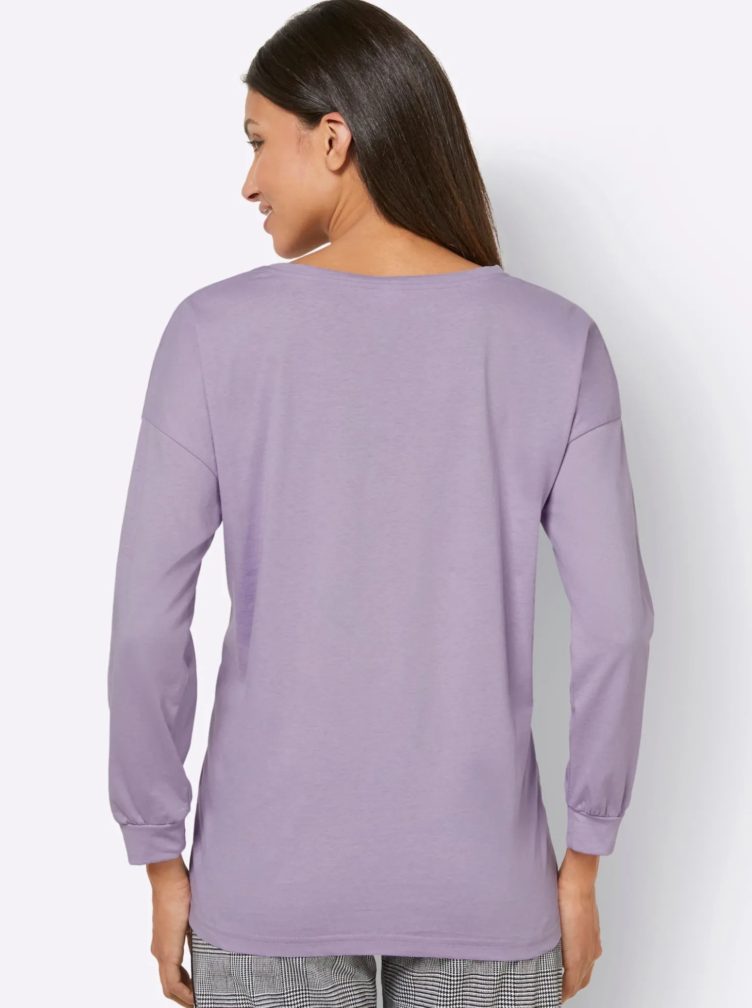 Freizeitshirt mit weiten Ärmeln