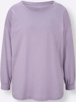 Freizeitshirt mit weiten Ärmeln