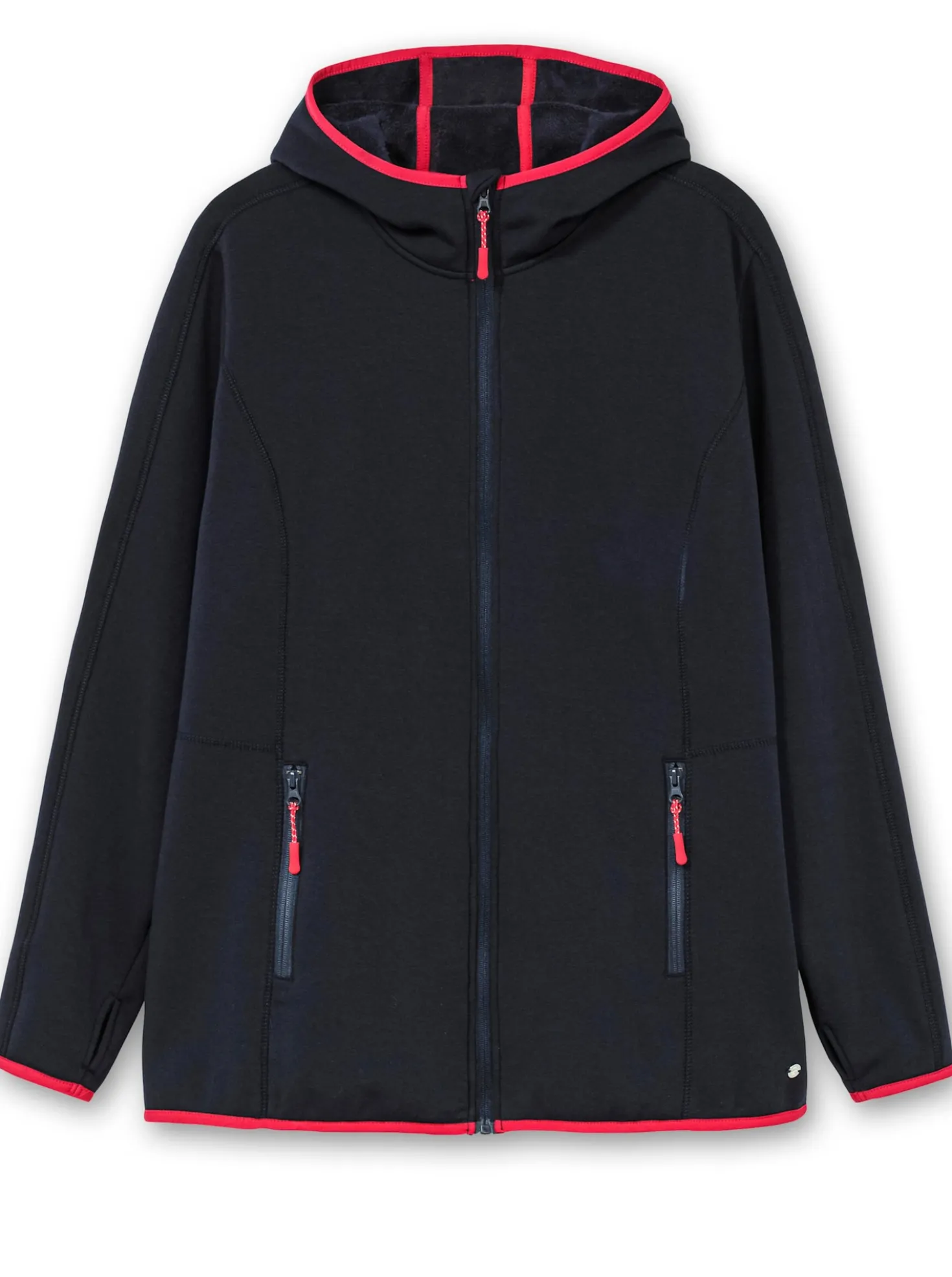 Funktionsjacke aus Fleece, temperaturausgleichend