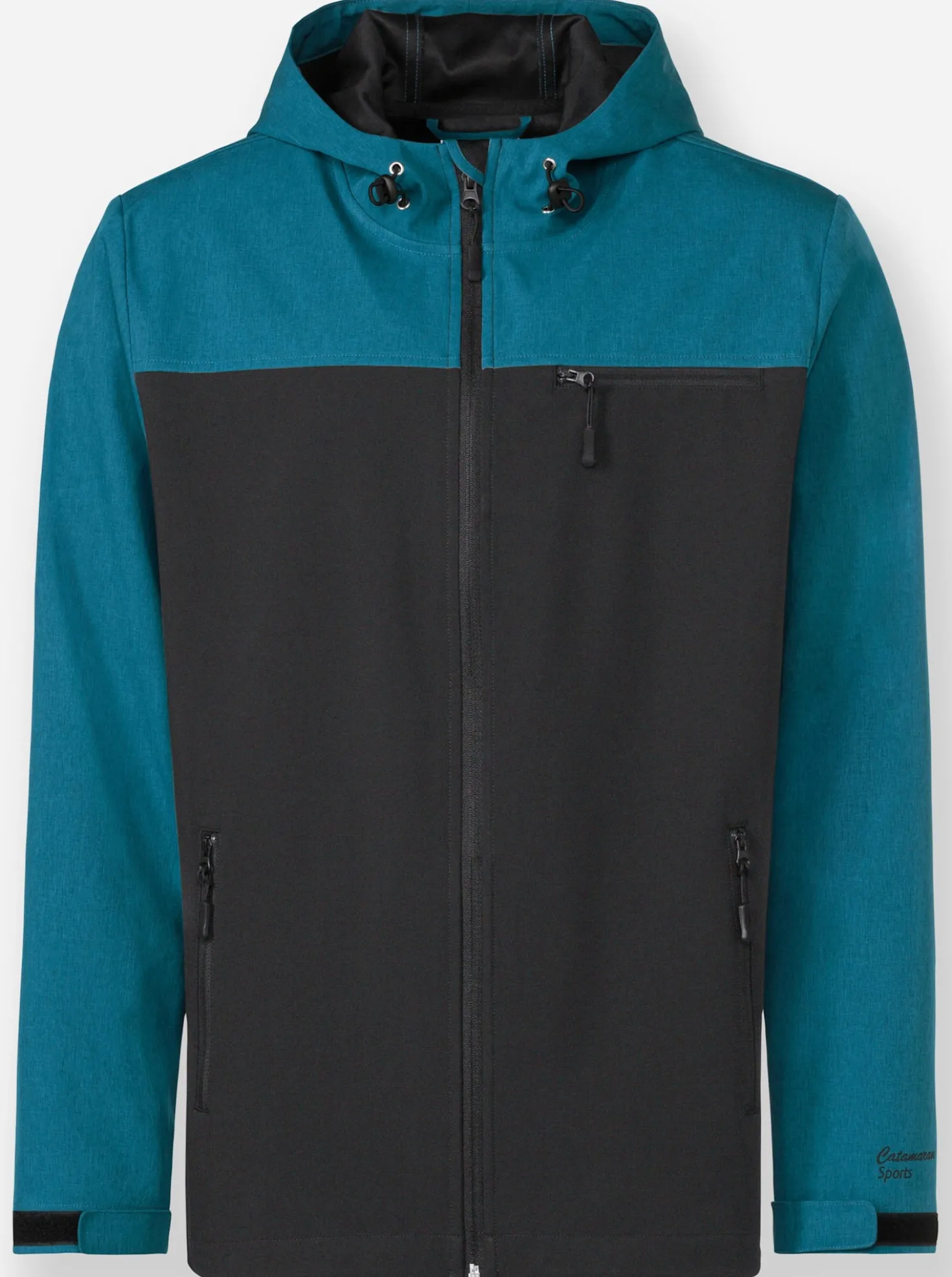 Funktionsjacke aus wind- und wasserabweisendem Softshell