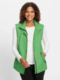 Funktionsjacke mit abnehmbaren Ärmeln