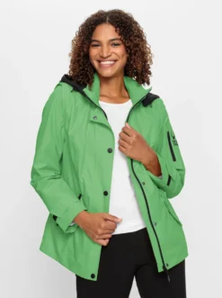 Funktionsjacke mit abnehmbaren Ärmeln
