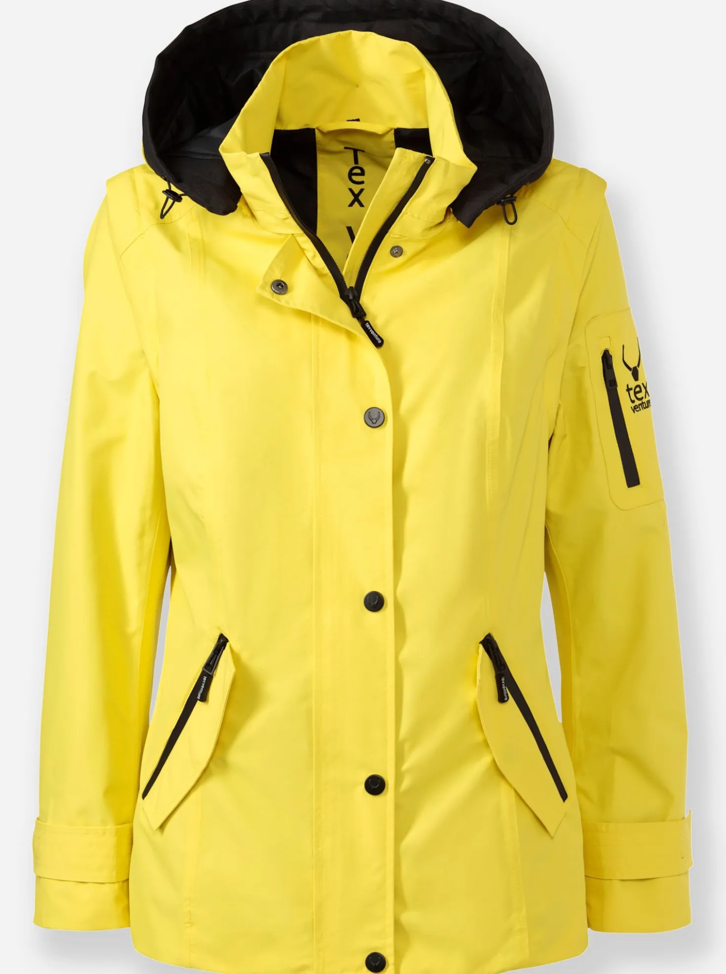 Funktionsjacke mit abnehmbaren Ärmeln