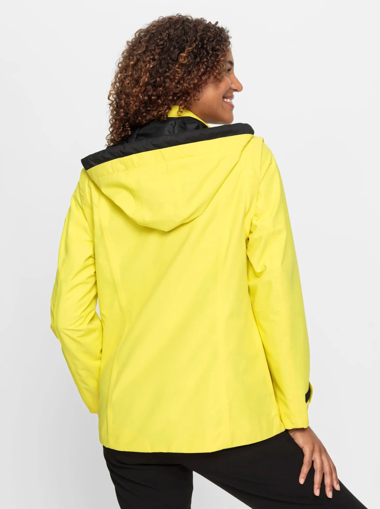 Funktionsjacke mit abnehmbaren Ärmeln