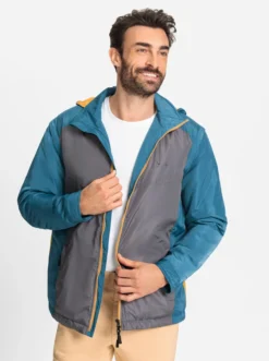 Funktionsjacke mit abzippbaren Ärmeln