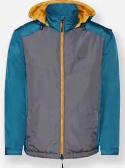 Funktionsjacke mit abzippbaren Ärmeln