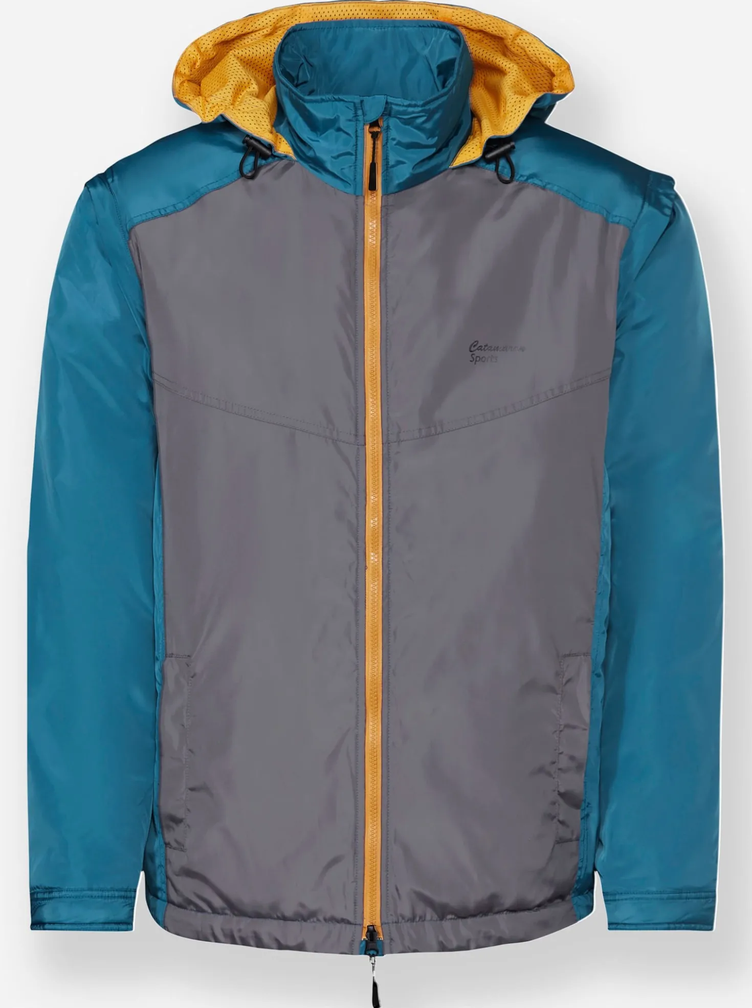 Funktionsjacke mit abzippbaren Ärmeln