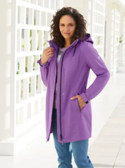 Funktionsjacke mit Fleece-Futter