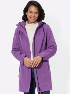 Funktionsjacke mit Fleece-Futter