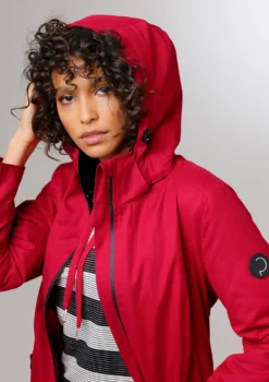 Funktionsjacke mit Fleece-Futter