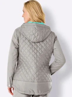 Funktionsjacke mit hinten längerem Saum