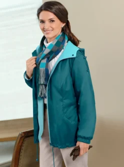 Funktionsjacke mit Innentasche, knöpfbar