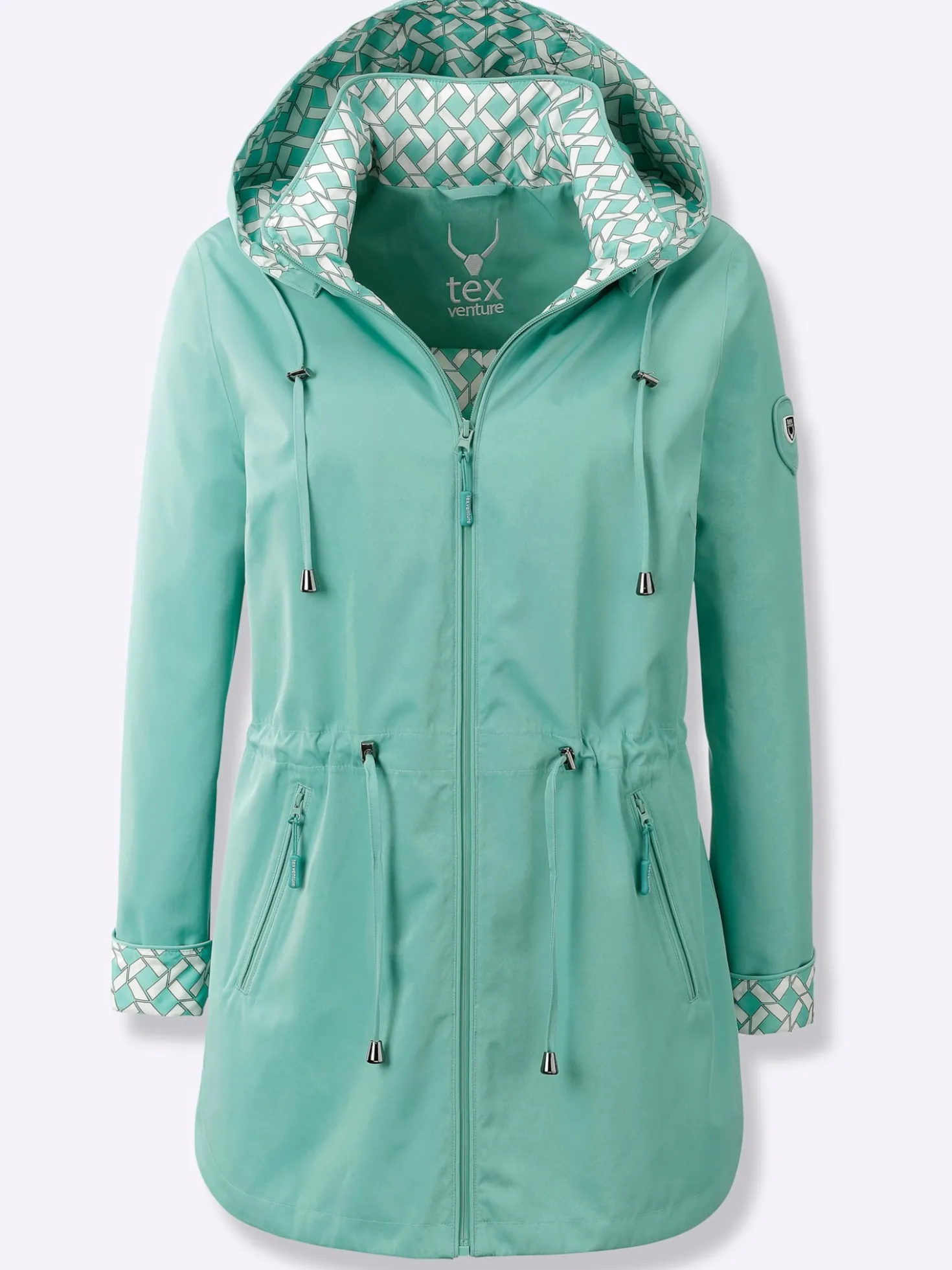 Funktionsjacke mit innovativer Ausrüstung
