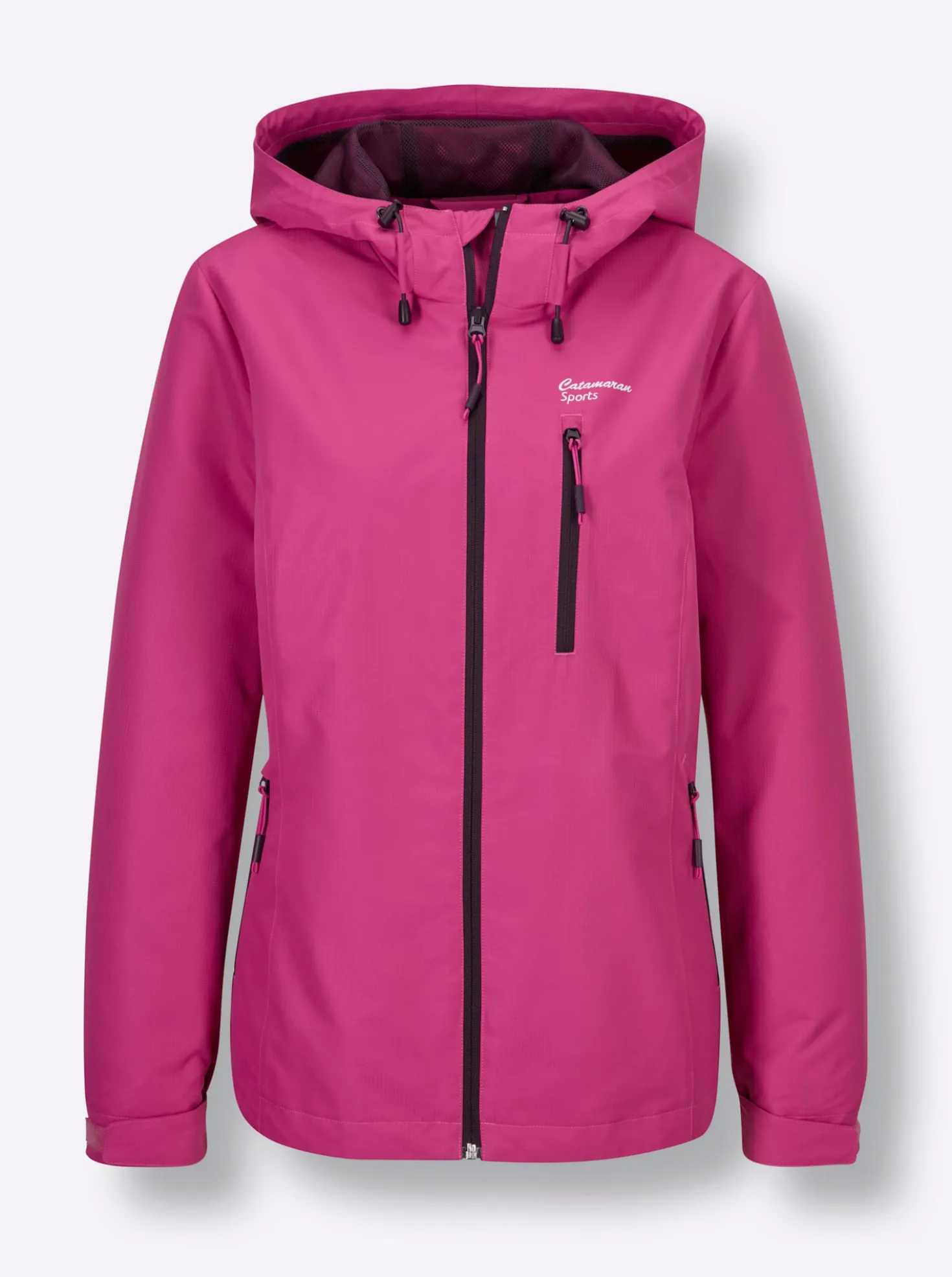 Funktionsjacke mit weitenverstellbaren Ärmeln