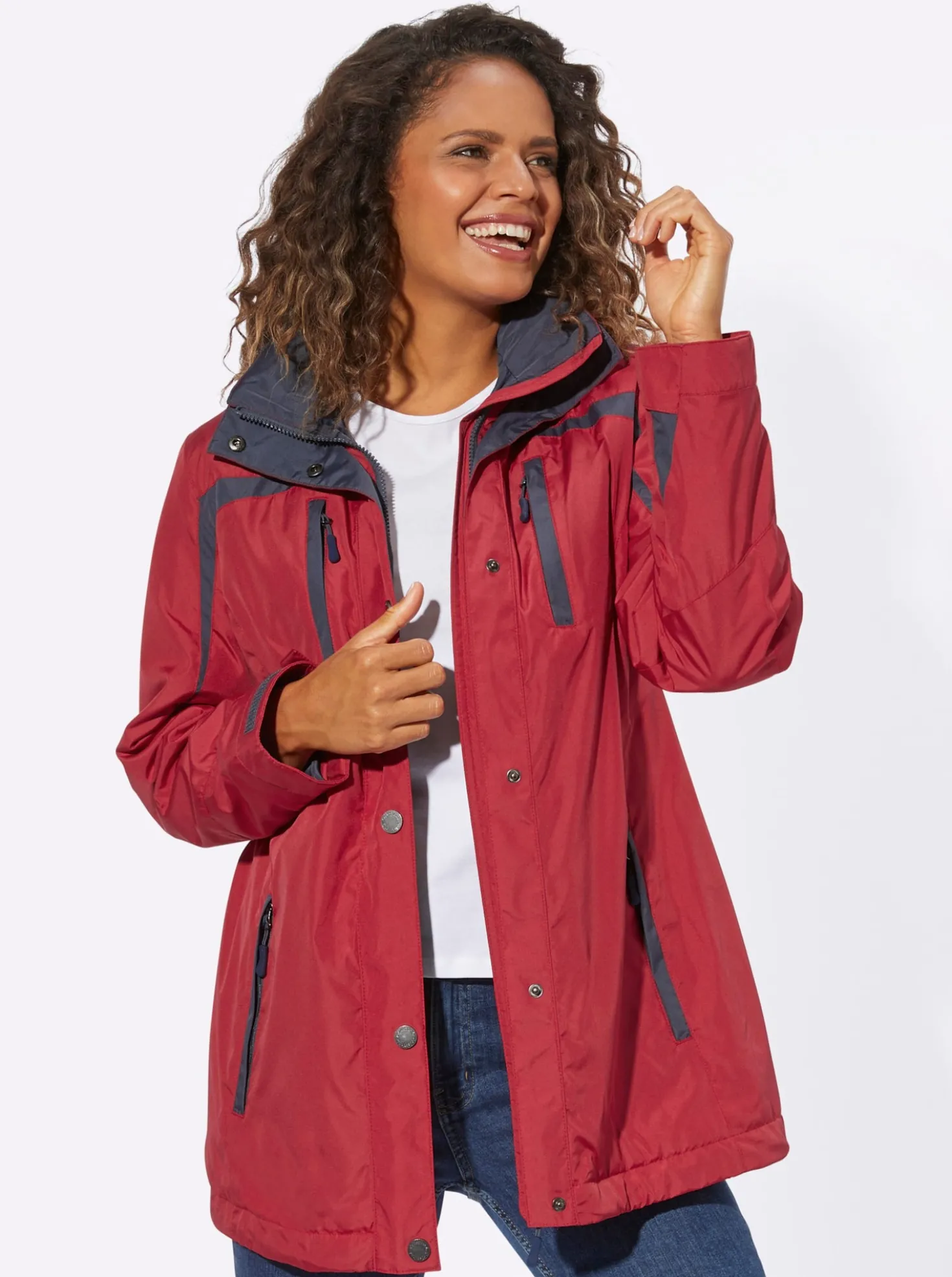Funktionsjacke wind- und wasserabweisend
