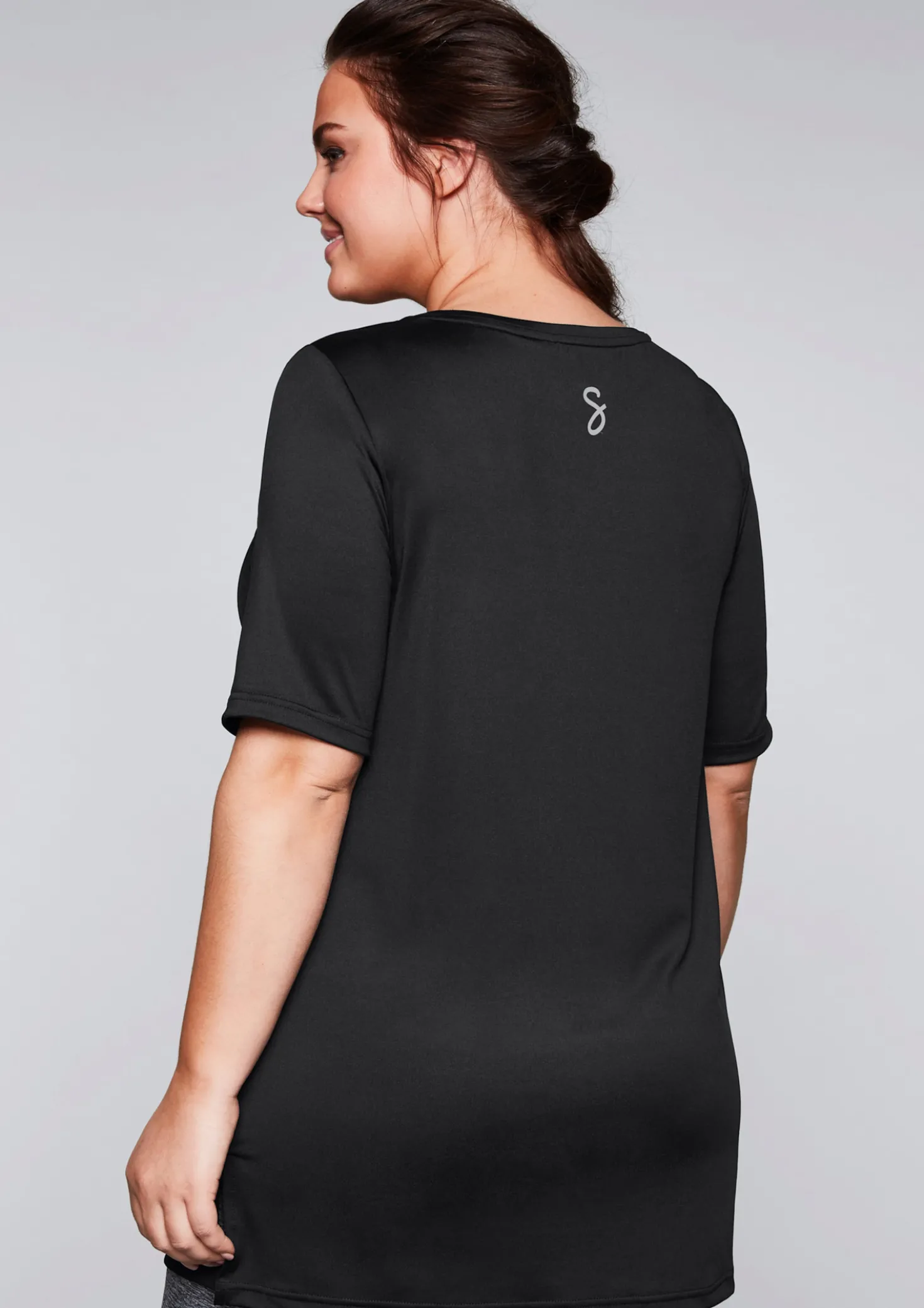 Funktionsshirt in Longform