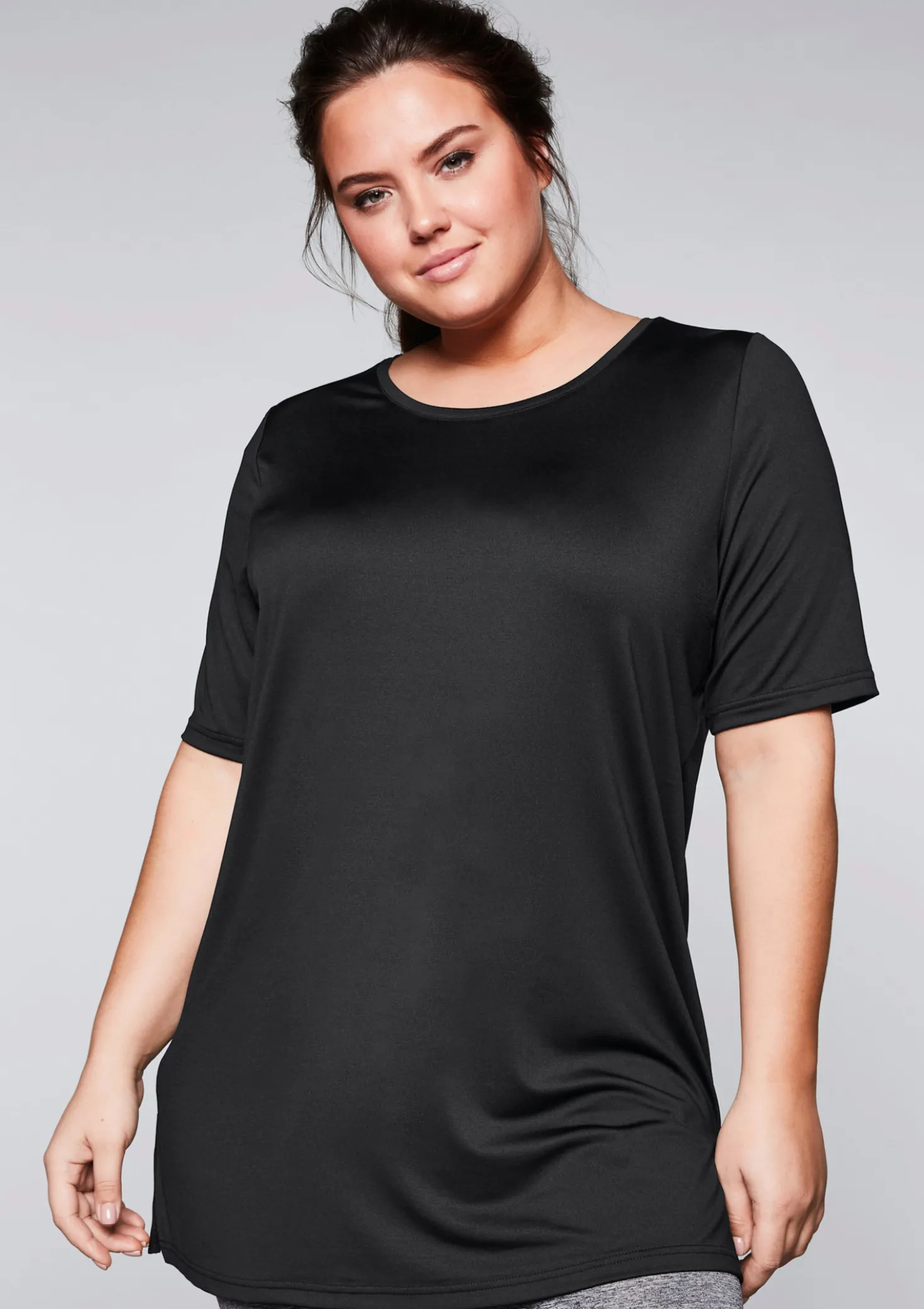 Funktionsshirt in Longform