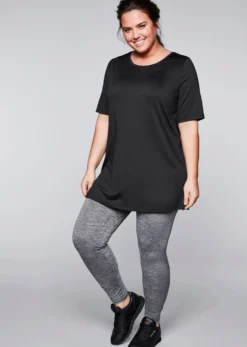Funktionsshirt in Longform