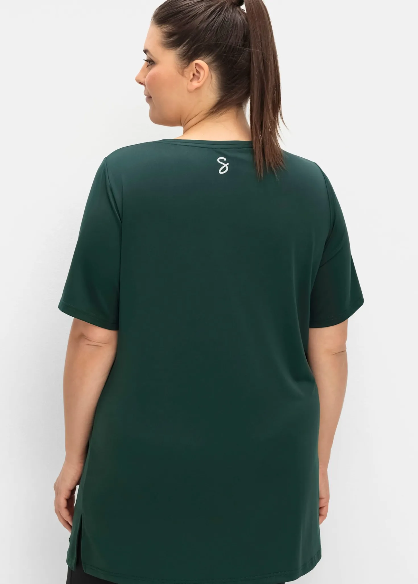 Funktionsshirt in Longform