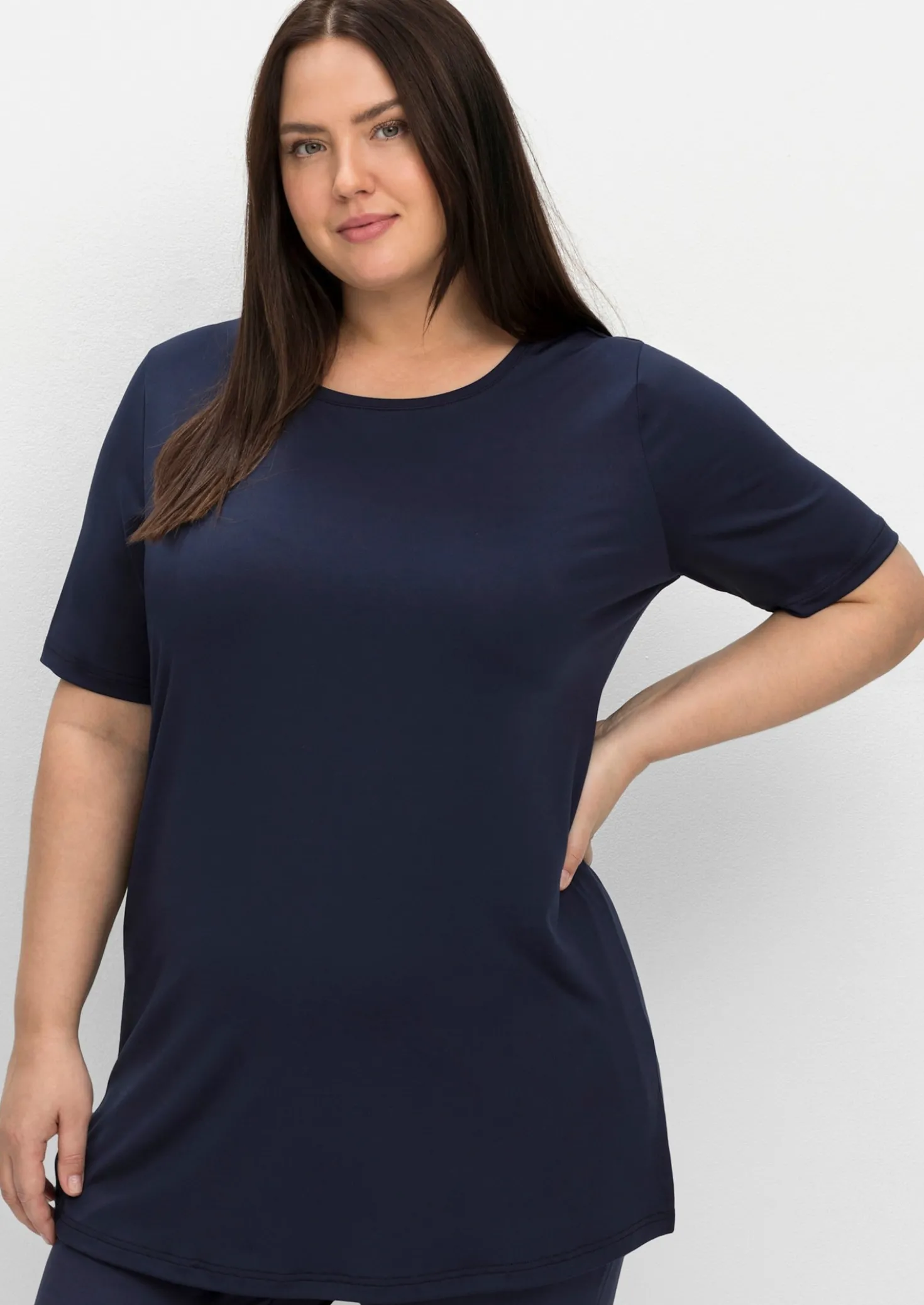 Funktionsshirt in Longform