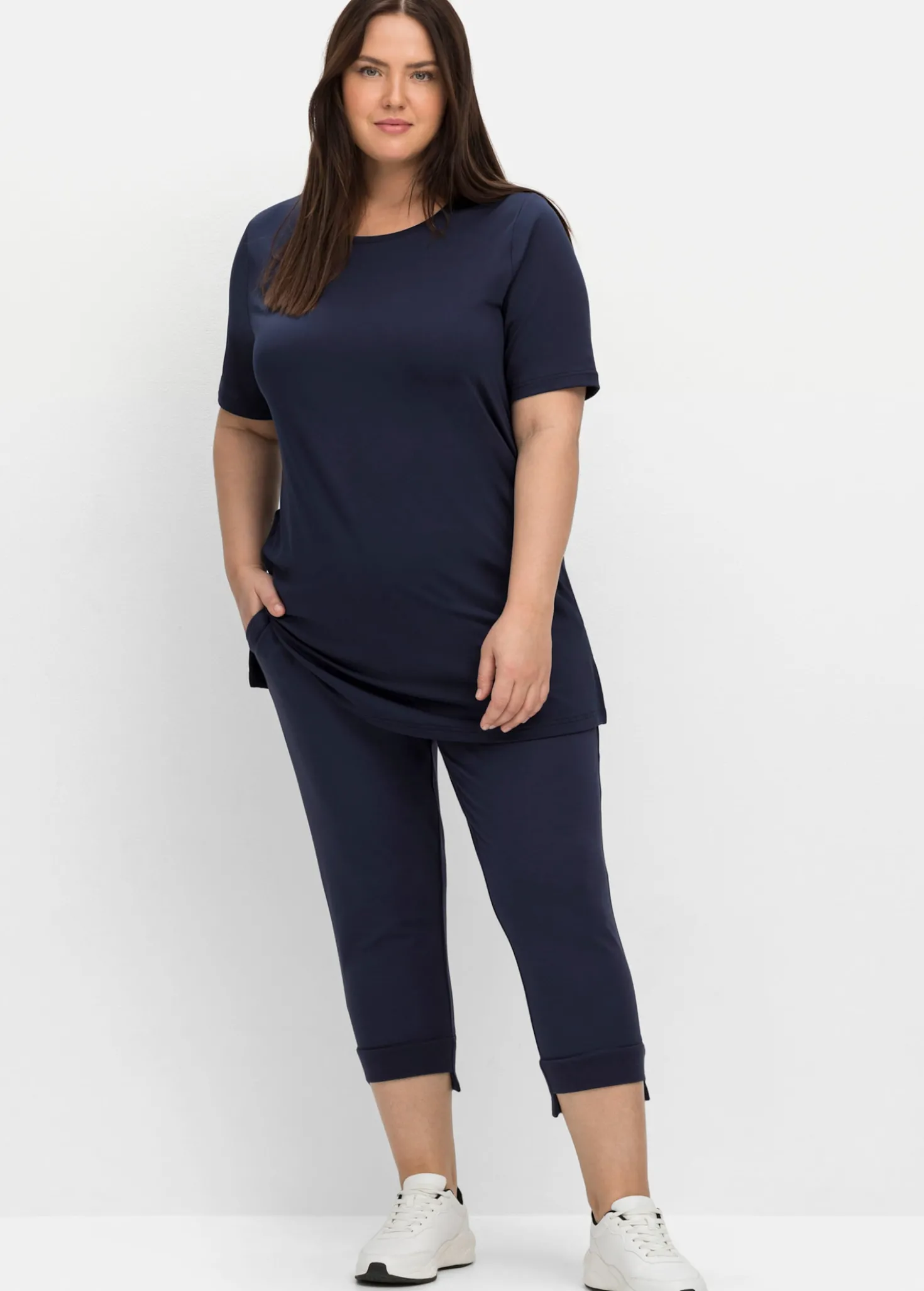 Funktionsshirt in Longform