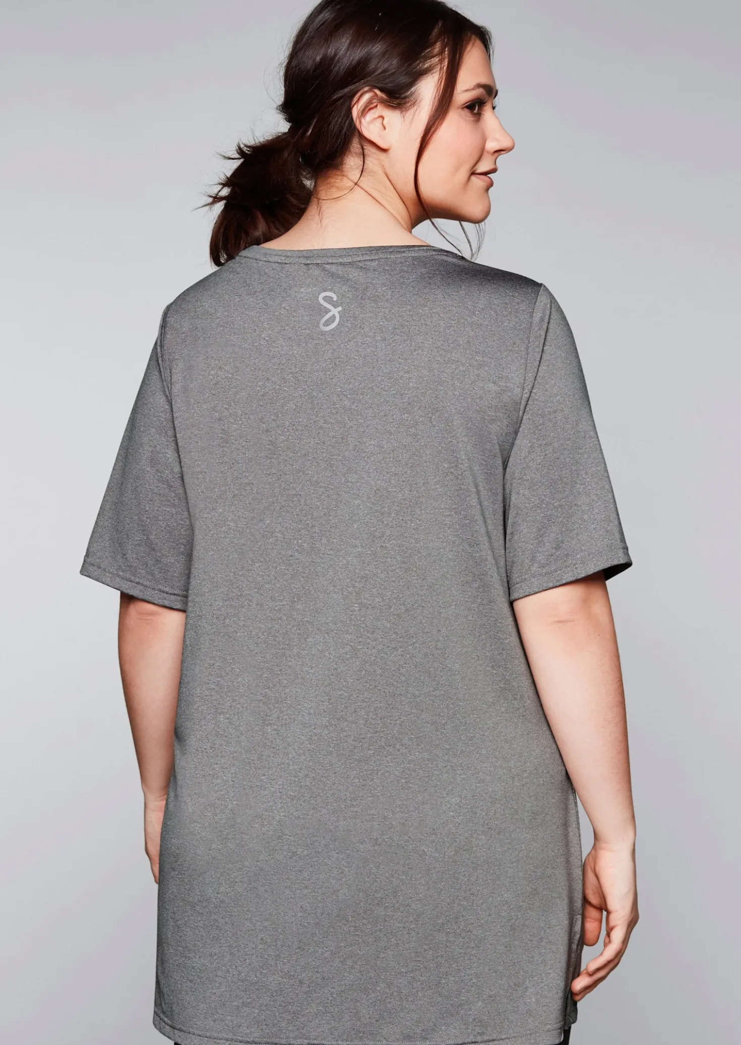 Funktionsshirt in Longform