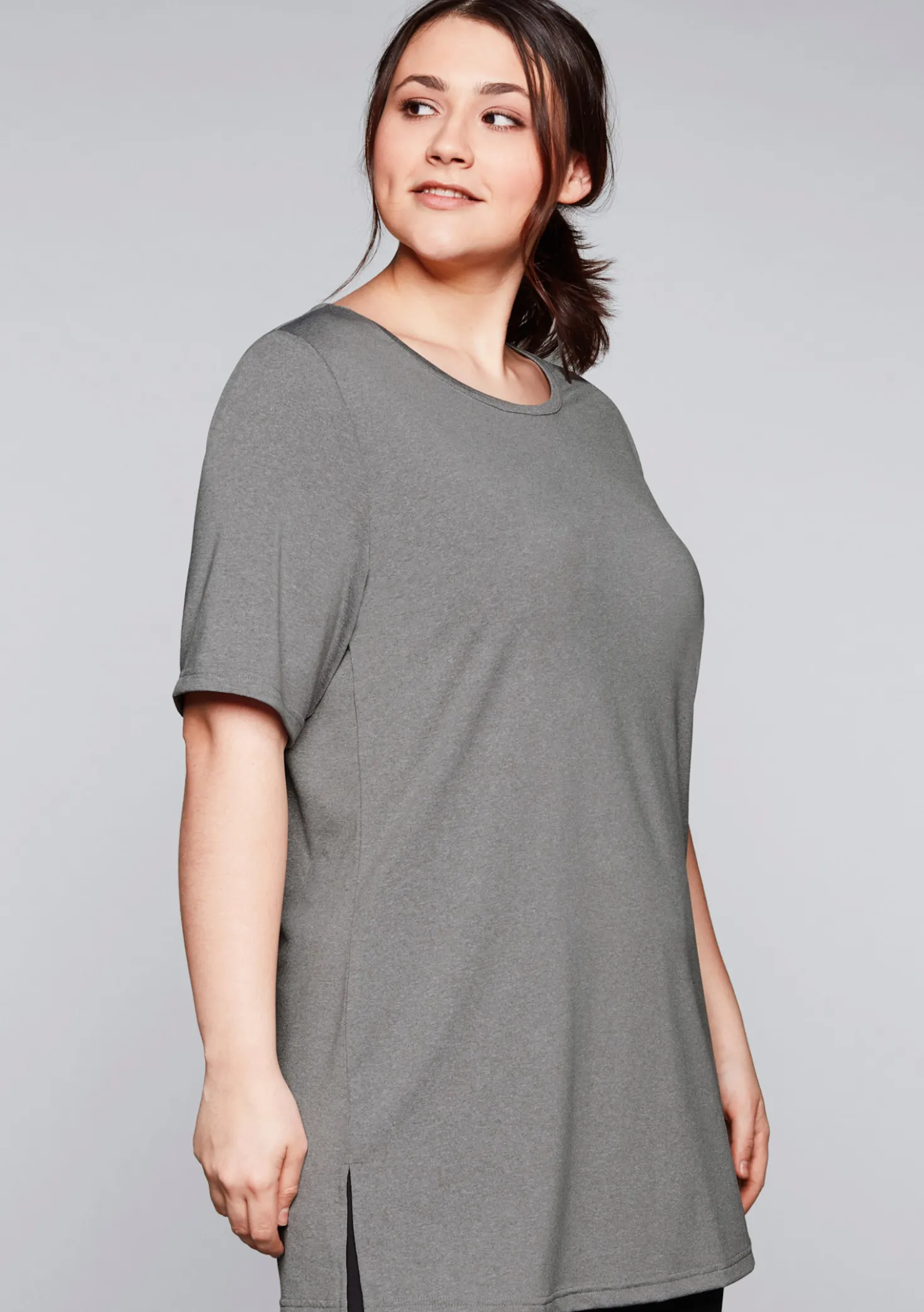 Funktionsshirt in Longform