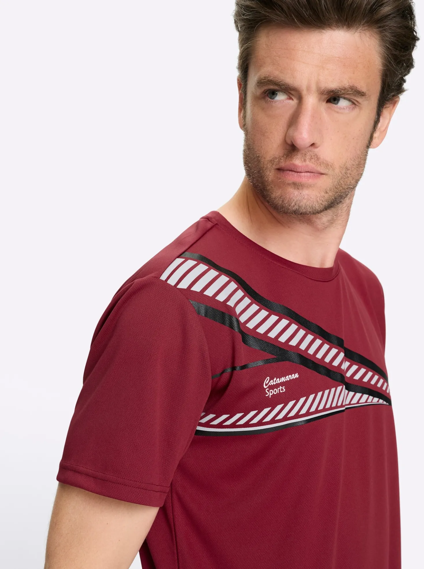 Funktionsshirt mit atmungsaktiver Wabenstruktur